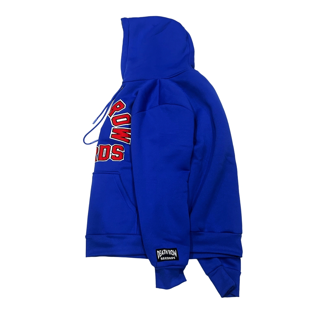 DEATH ROW RECORDS / DEATH ROW RECORDS PATCH LOGO SWEAT HOODIE BLUE M-3