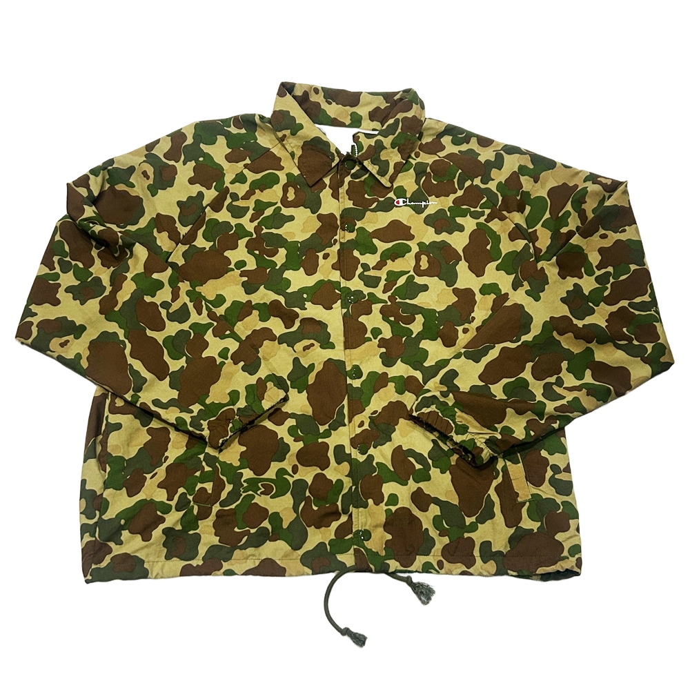 CHAMPION / チャンピオン ROCHESTER NY DUCK CAMO COACH JACKET S,XL
