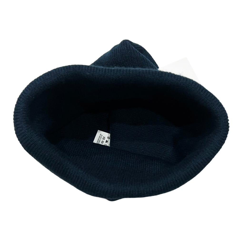 NIKE / ナイキ ONE SWOOSH LOGO BEANIE CAP NAVY-3