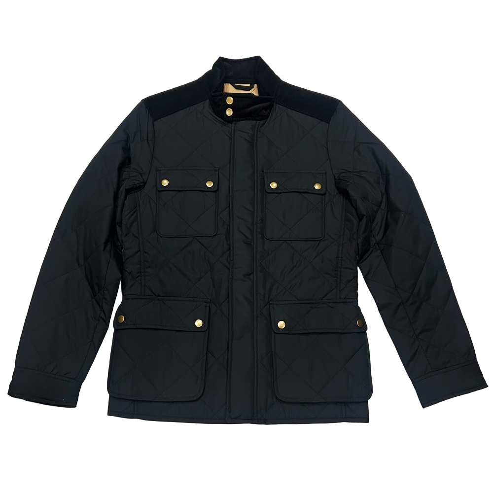 J.CREW / ジェイ・クルー M65 MILITARY QUILTED JACKET BLACK XS