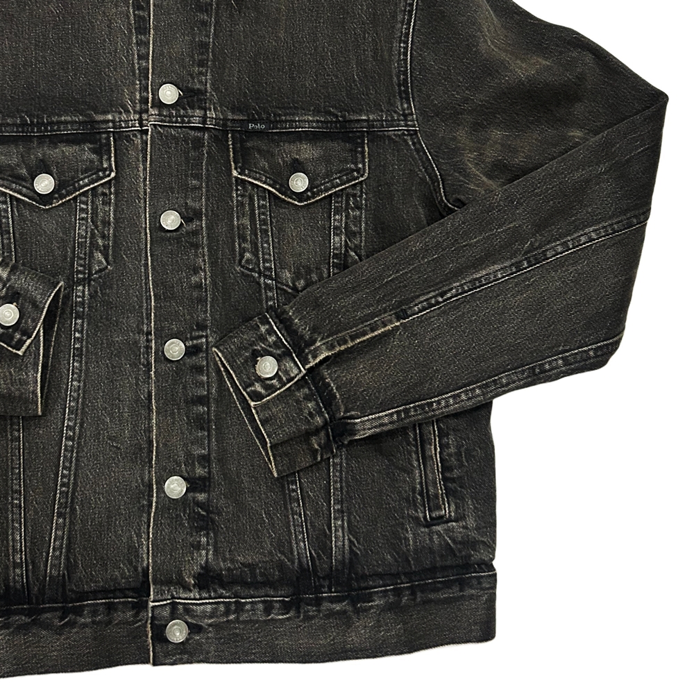 POLO RALPH LAUREN / ポロ ラルフローレン RL BIG CROWN DENIM JACKET VINTAGE GREY-5