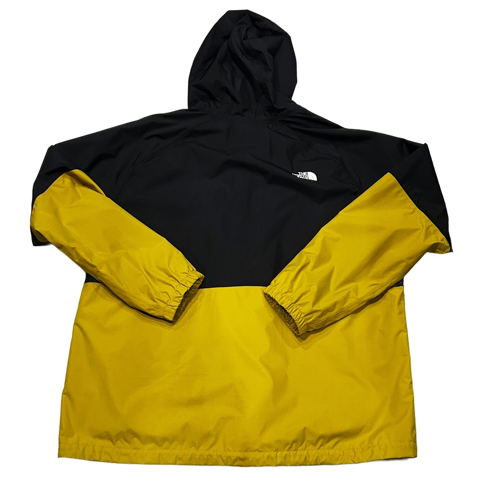THE NORTH FACE / ザノースフェイス ANTORA DRY VENT NYLON FOODIE JACKET XXL BLACK/YELLOW-2