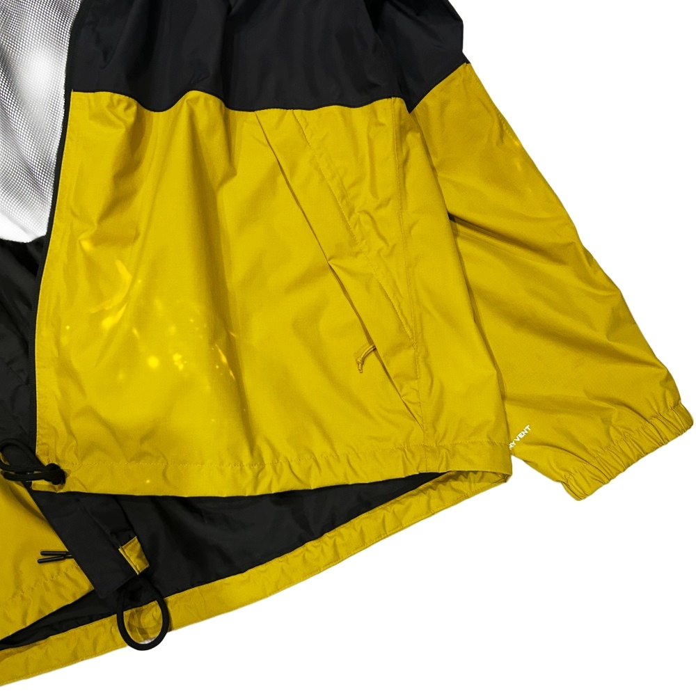 THE NORTH FACE / ザノースフェイス ANTORA DRY VENT NYLON FOODIE JACKET XXL BLACK/YELLOW-4