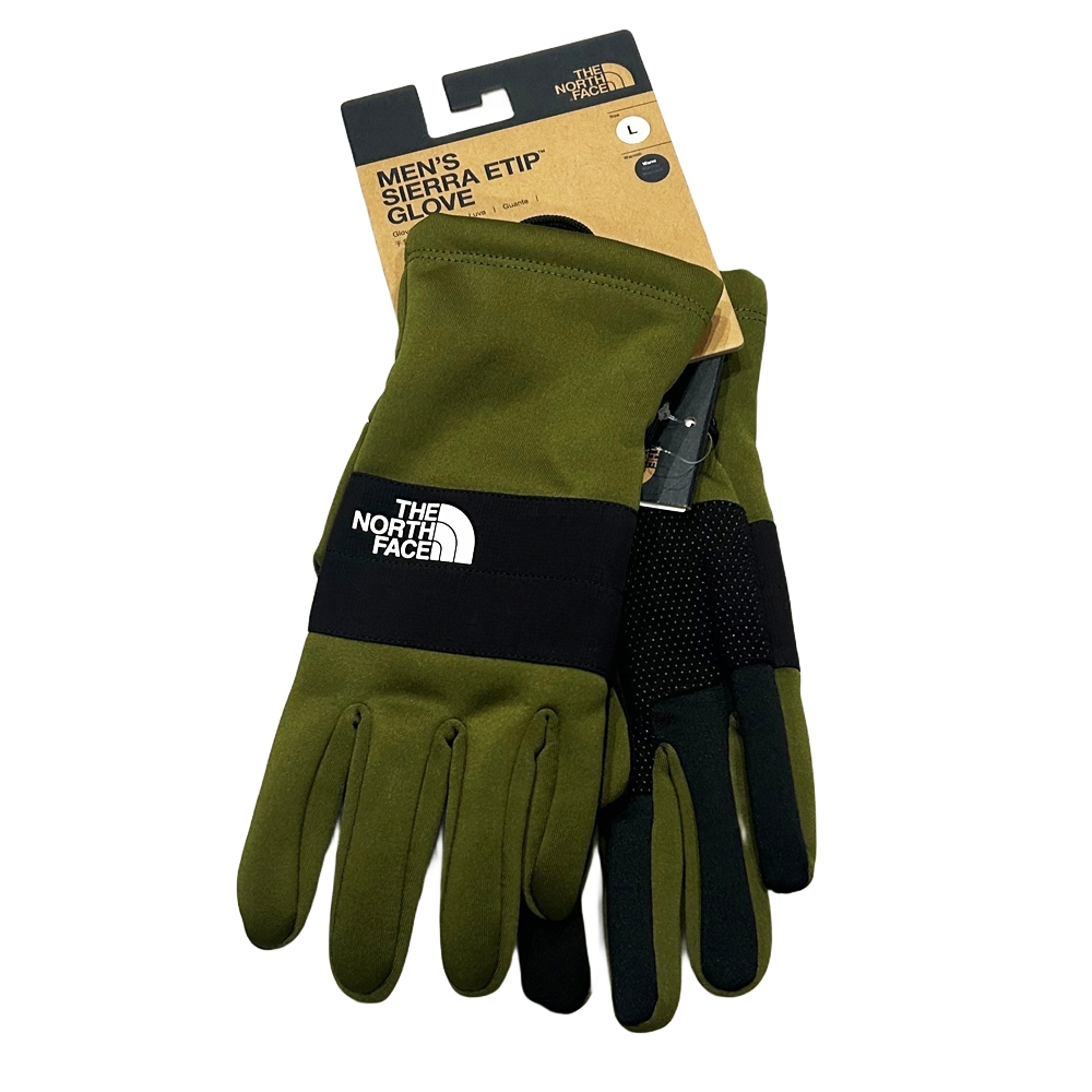 THE NORTH FACE / ザノースフェイス SIERRA ETIP GLOVE FOREST OLIVE S～L