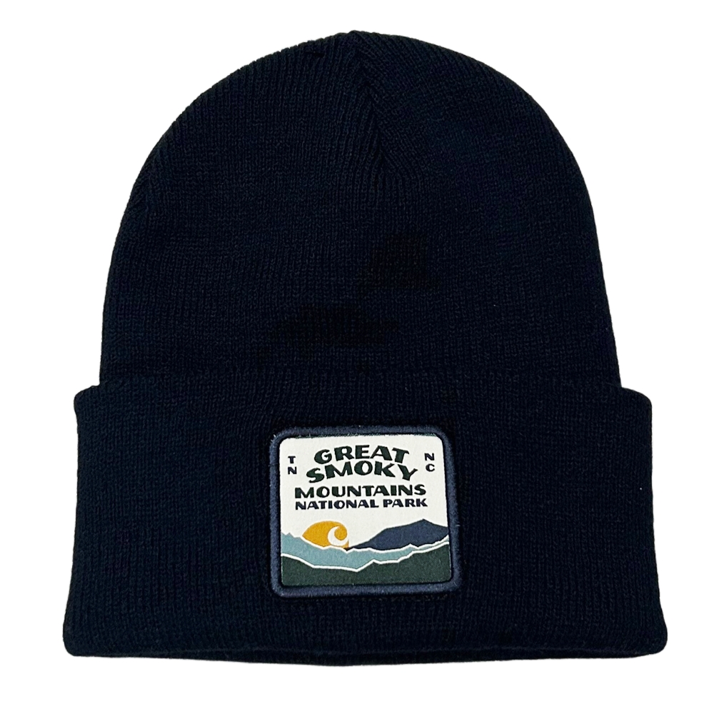 CARHARTT / カーハート US CARHARTT×NATIONAL PARK FOUNDATION SMOKY MOUNTAIN BEANIE CAP NAVY