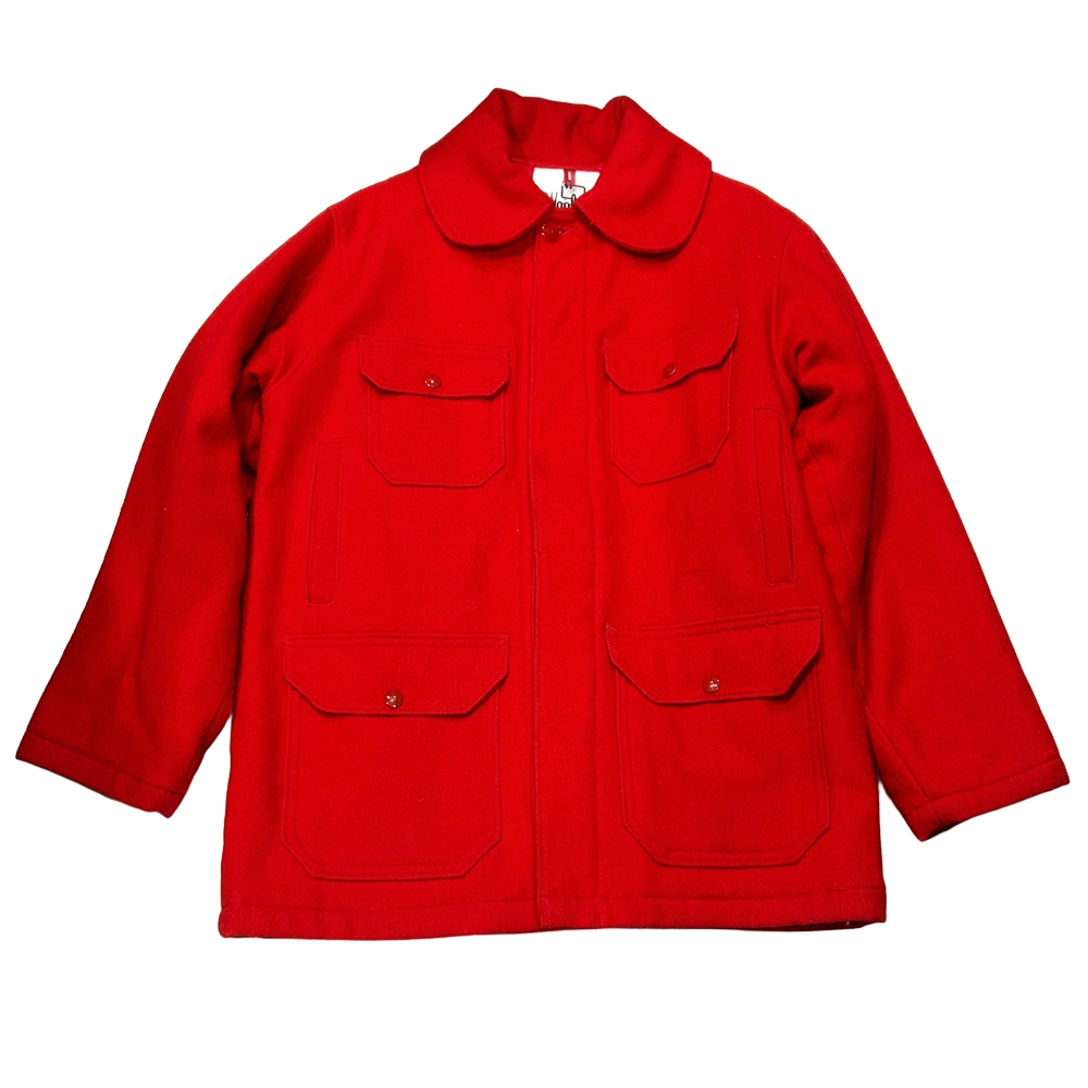 WOOL RICH / ウールリッチ VINTAGE HUNTING MELTON JACKET RED USED