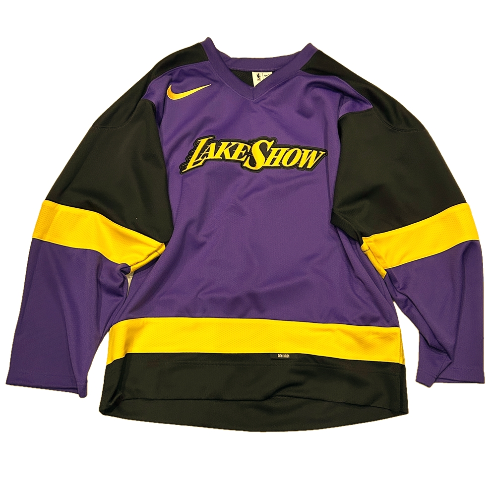 NIKE / ナイキ NBA LOS ANGELES LAKERS HOCKEY GAME SHIRT XS