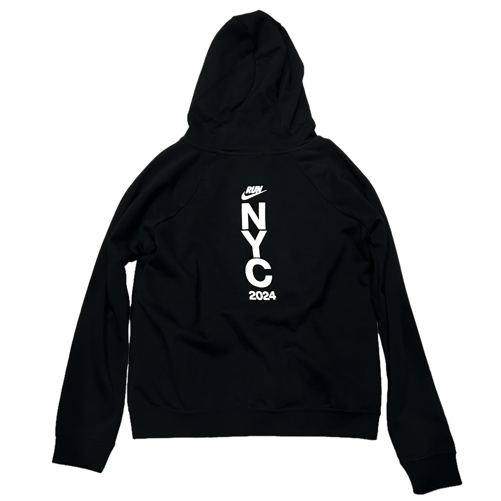 NIKE / ナイキ RUN NYC 2024 VARSITY FLEECE HOODIE NYC LIMITED BLACK M