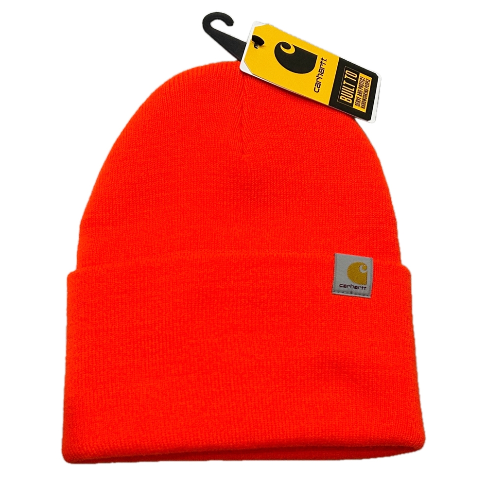CARHARTT / カーハート US CARHARTT KNIT CUFFED BEANIE CAP BRITE ORANGE