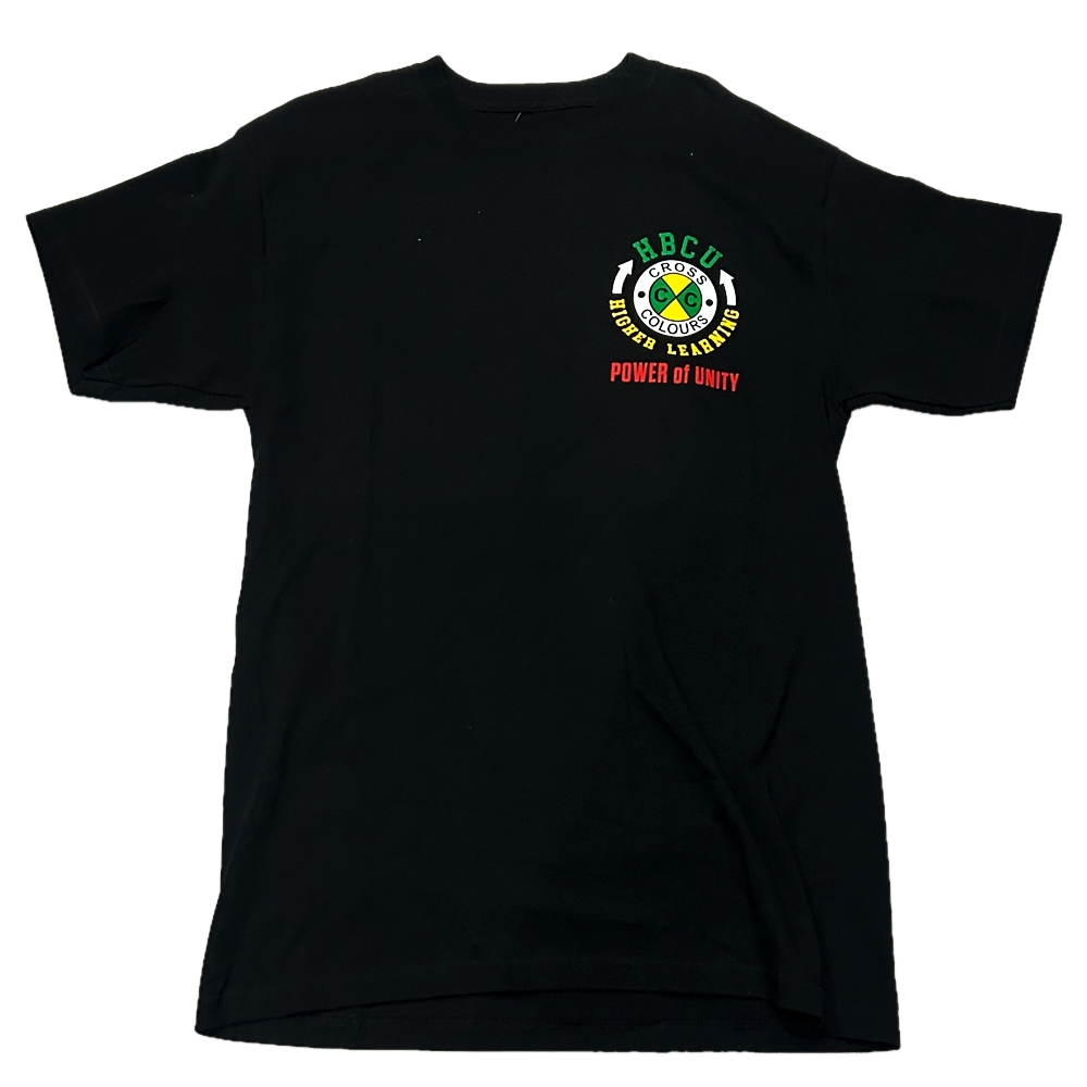 CROSS COLOURS / クロスカラーズ HBCC POWER OF UNITY T-SHIRT BLACK S,M-2