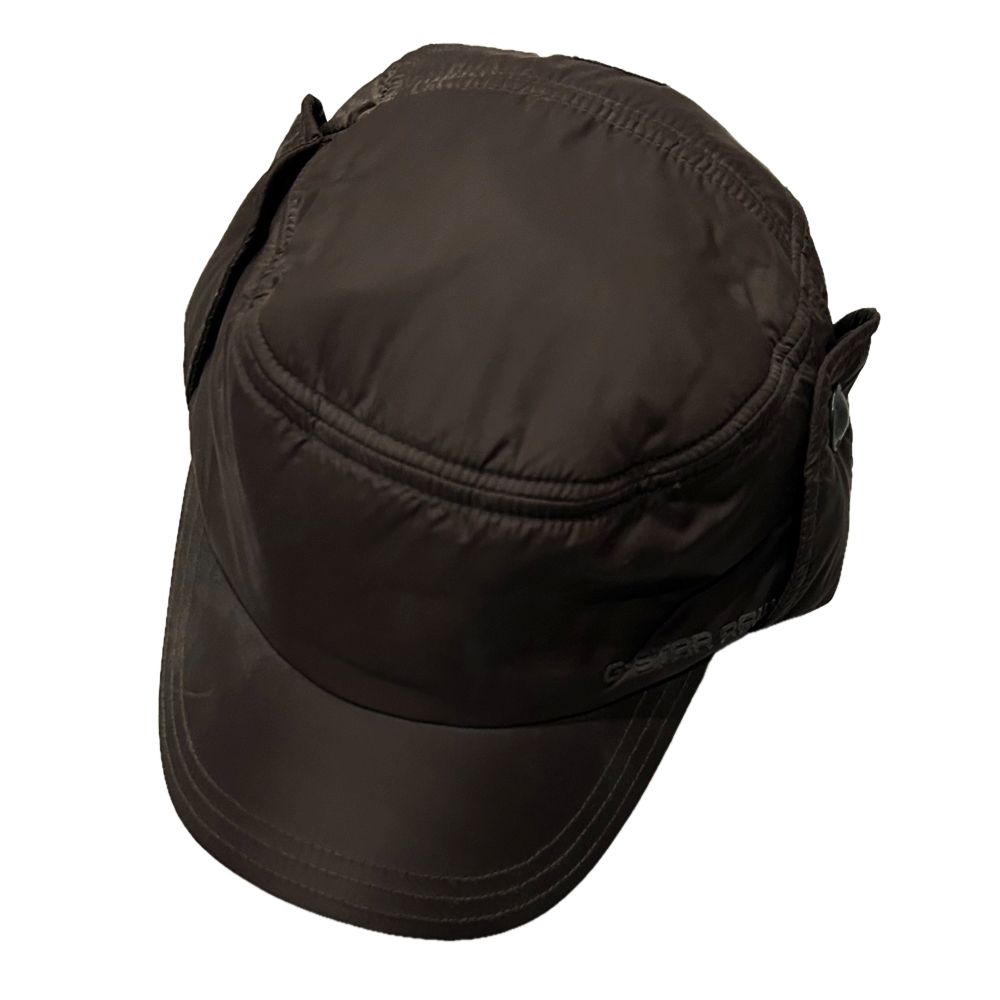 G-STAR RAW / ジースターロウ NYLON FLIGHT CAP BROWN