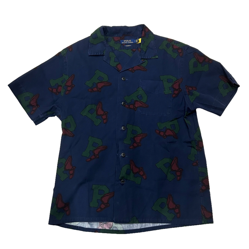 POLO RALPH LAUREN / ポロラルローレン P WING FOOT MONOGRAM SHORT SLEEVE SHIRT