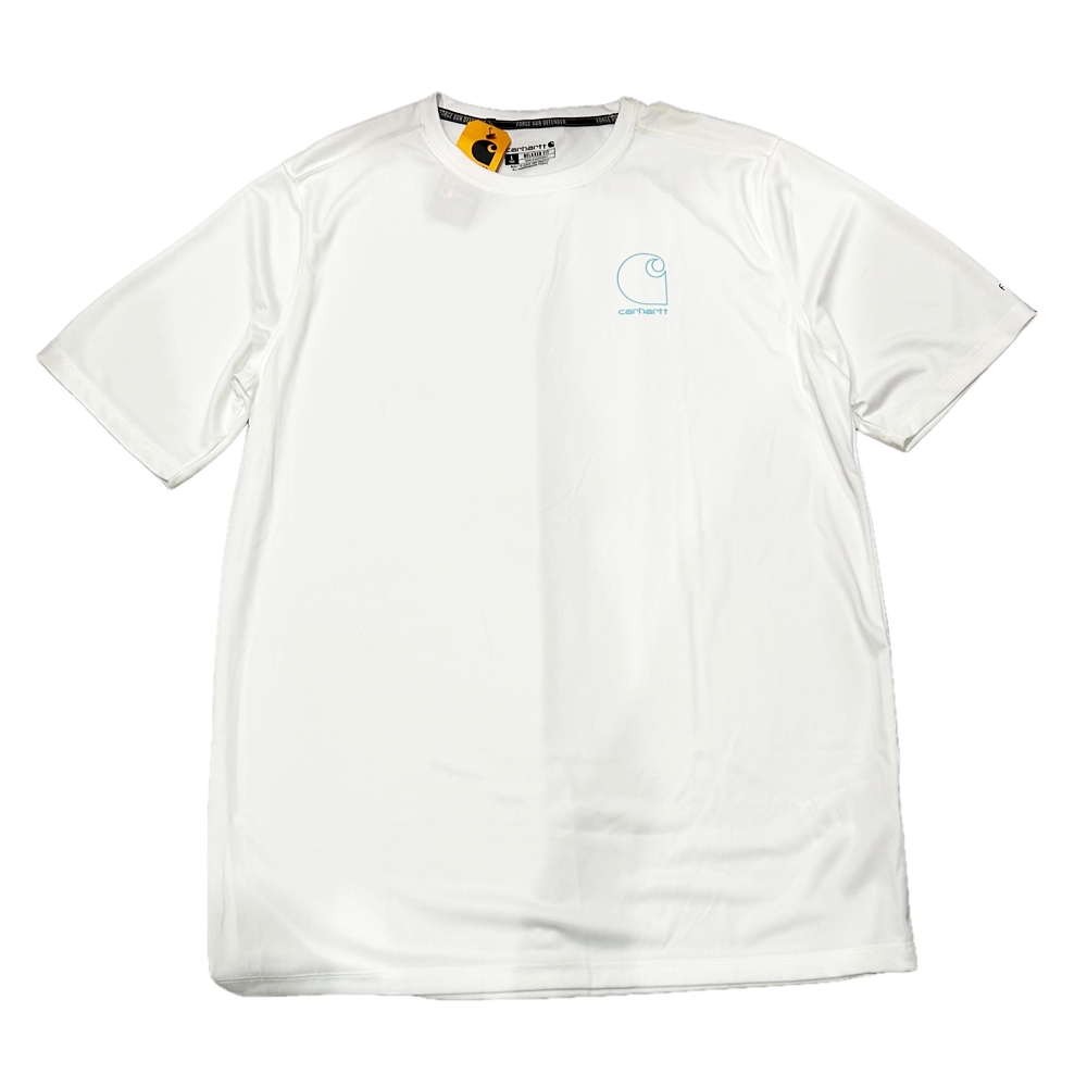 CARHARTT / カーハート US CARHARTT SUN DEFENDER LOGO T-SHIRT WHITE L