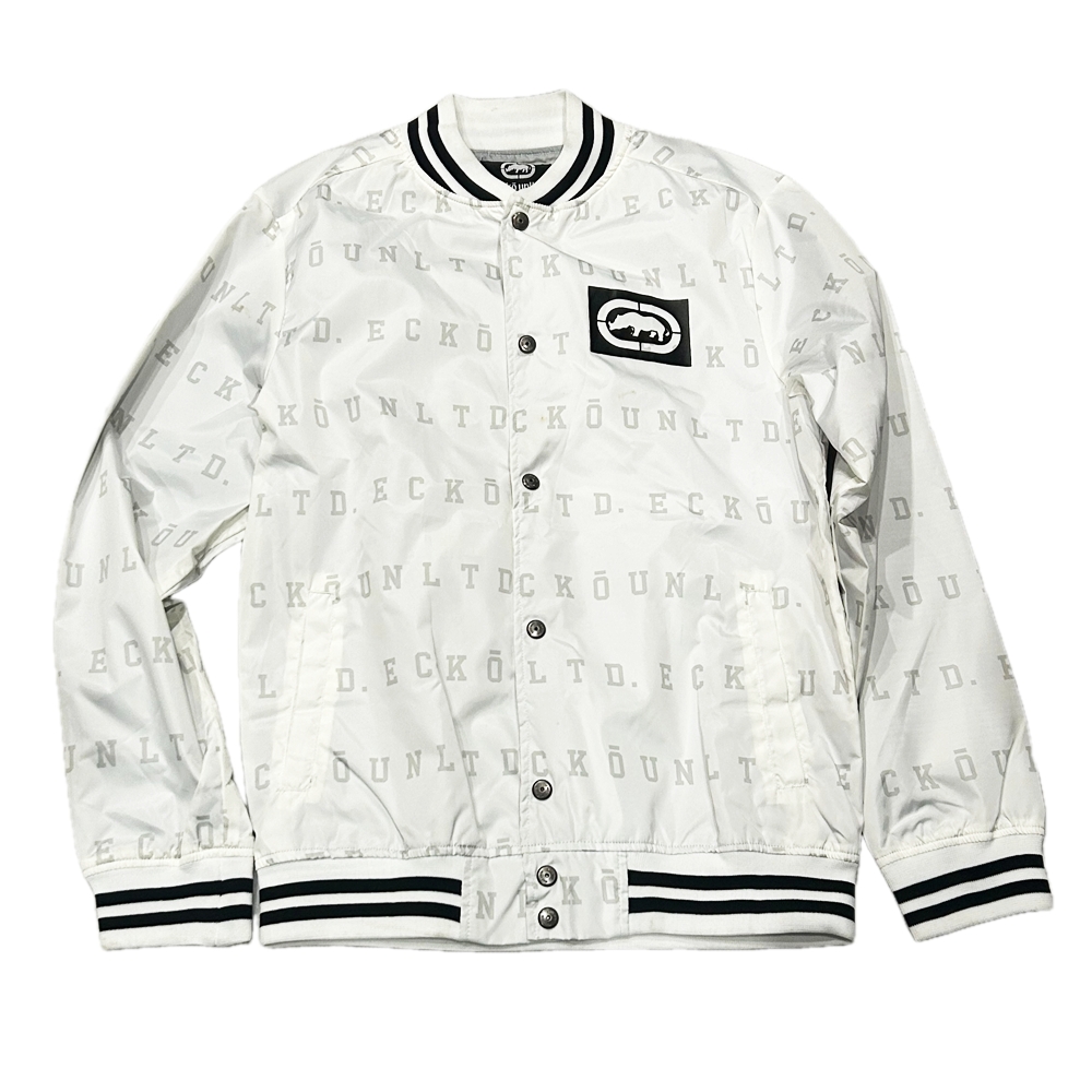 ECKO UNLTD / エコーアンリミテッド MONOGRAM MA-1 NYLON LIGHT JACKET S
