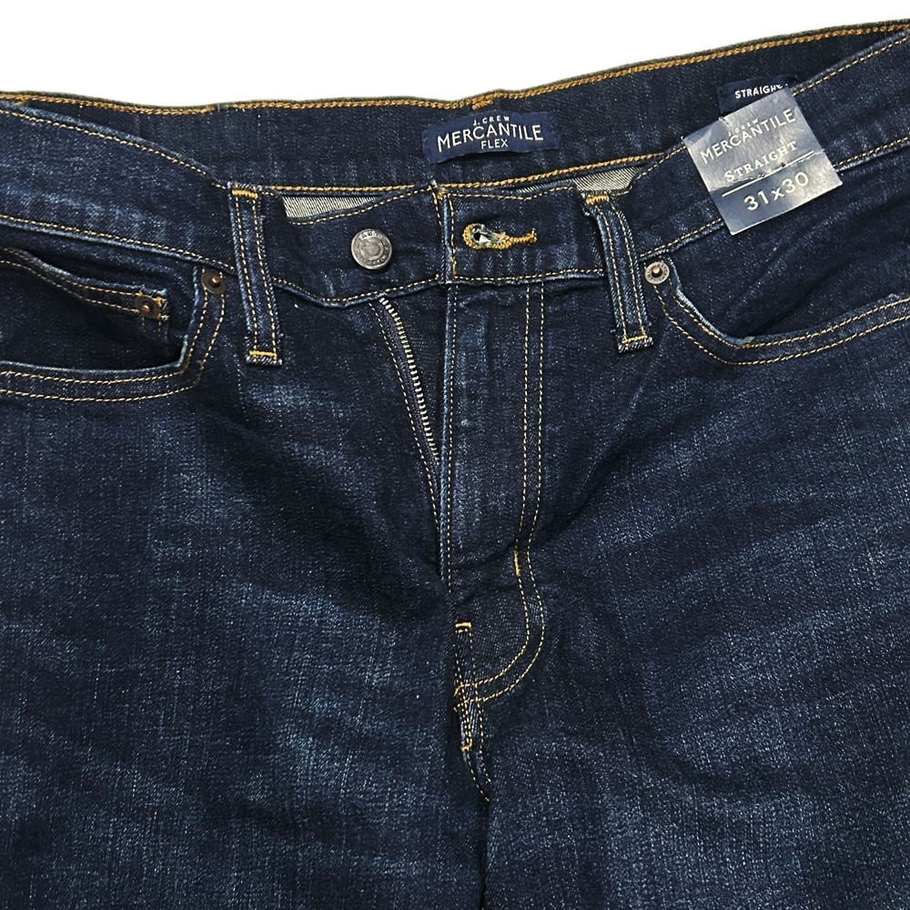 J.CREW / ジェイ・クルー MERCANTILE FLEX STRAIGHT DENIM W31×L30-3