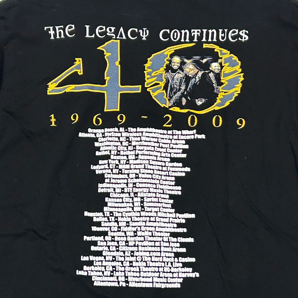 NO BRAND / EARTH WIND & FIRE TOUR VINTAGE T-SHIRT XL-4