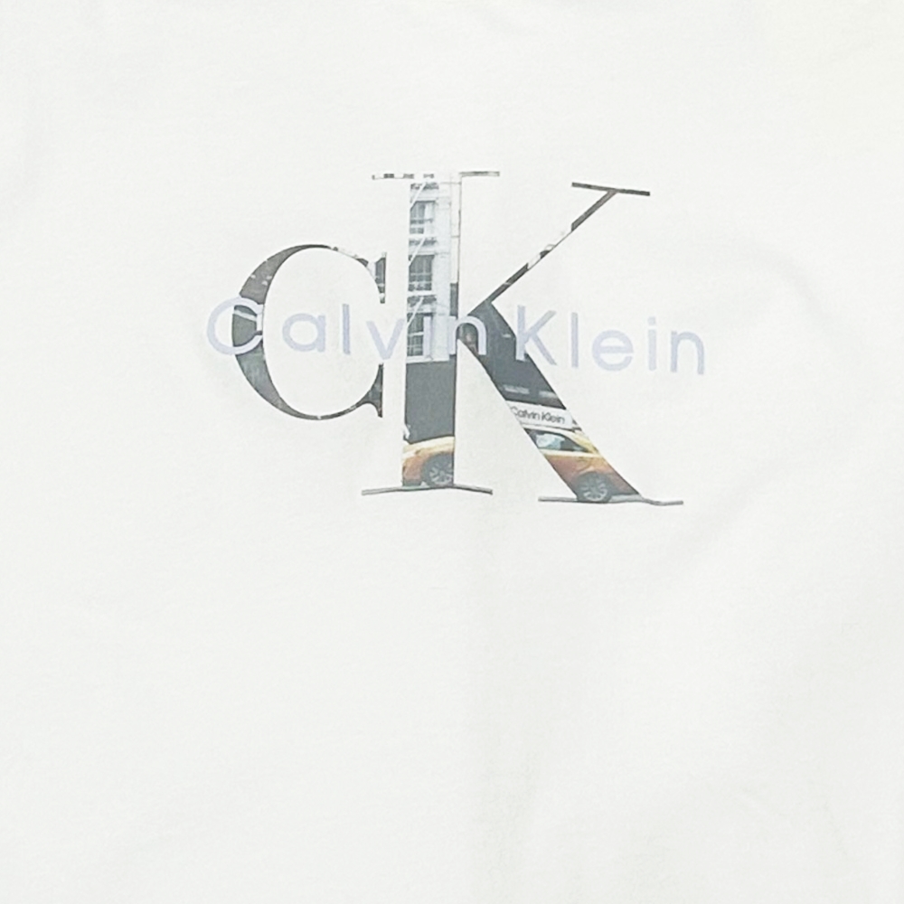 CALVIN KLEIN JEANS / カルバンクラインジーンズ CK NEW YORK PHOTO T-SHIRT WHITE M-4
