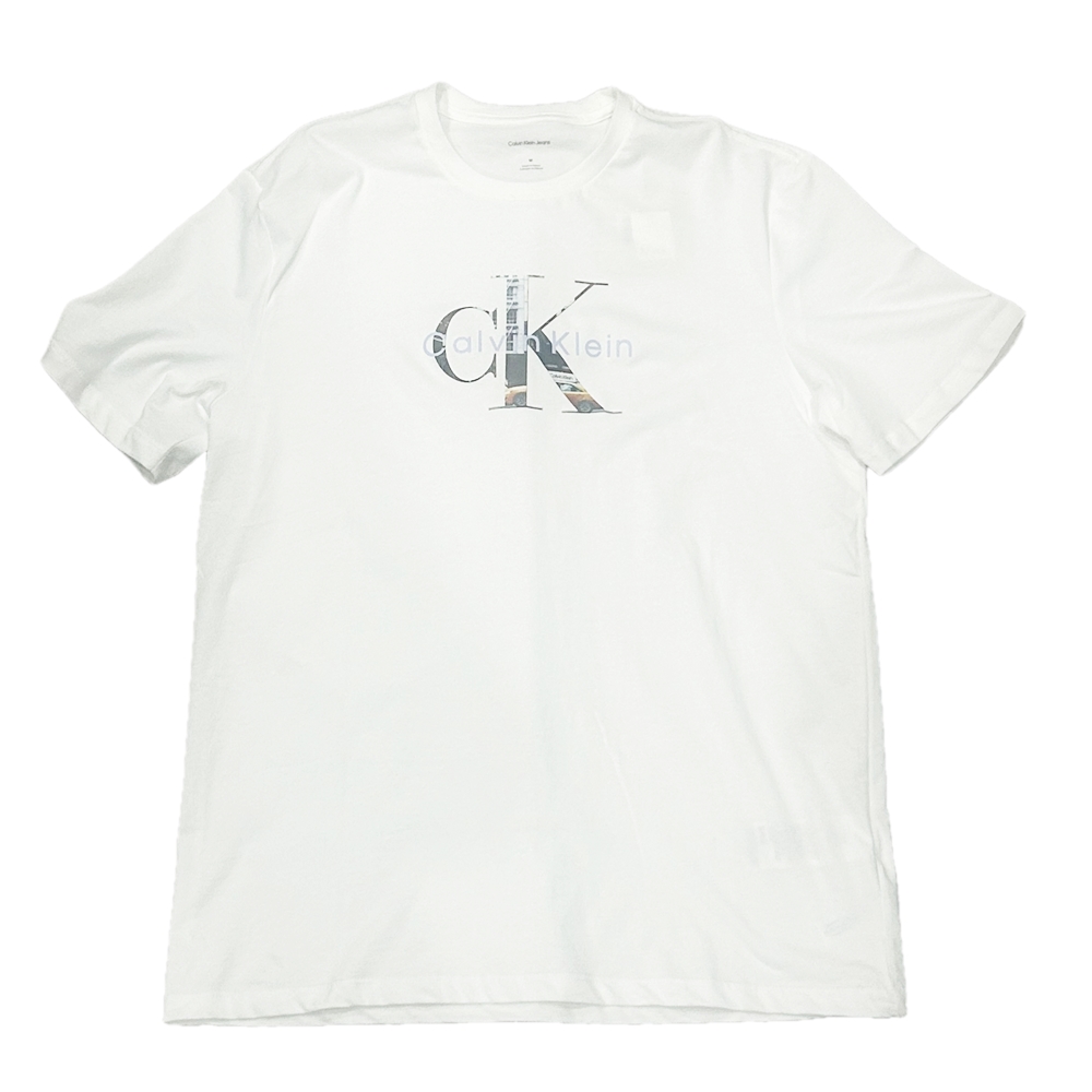CALVIN KLEIN JEANS / カルバンクラインジーンズ CK NEW YORK PHOTO T-SHIRT WHITE M