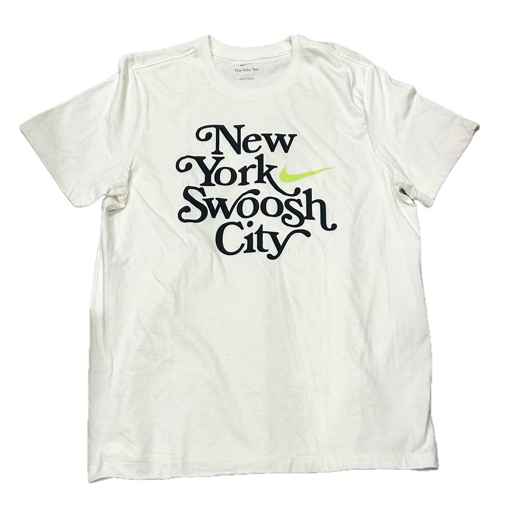 NIKE / ナイキ NEW YORK SWOOSH CITY T-SHIRT WHITE NYC LIMITED M～XL
