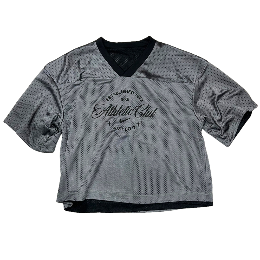 NIKE / ナイキ DRY FIT REVERSIBLE MESH GAME SHIRT BLACK/GRAY-2