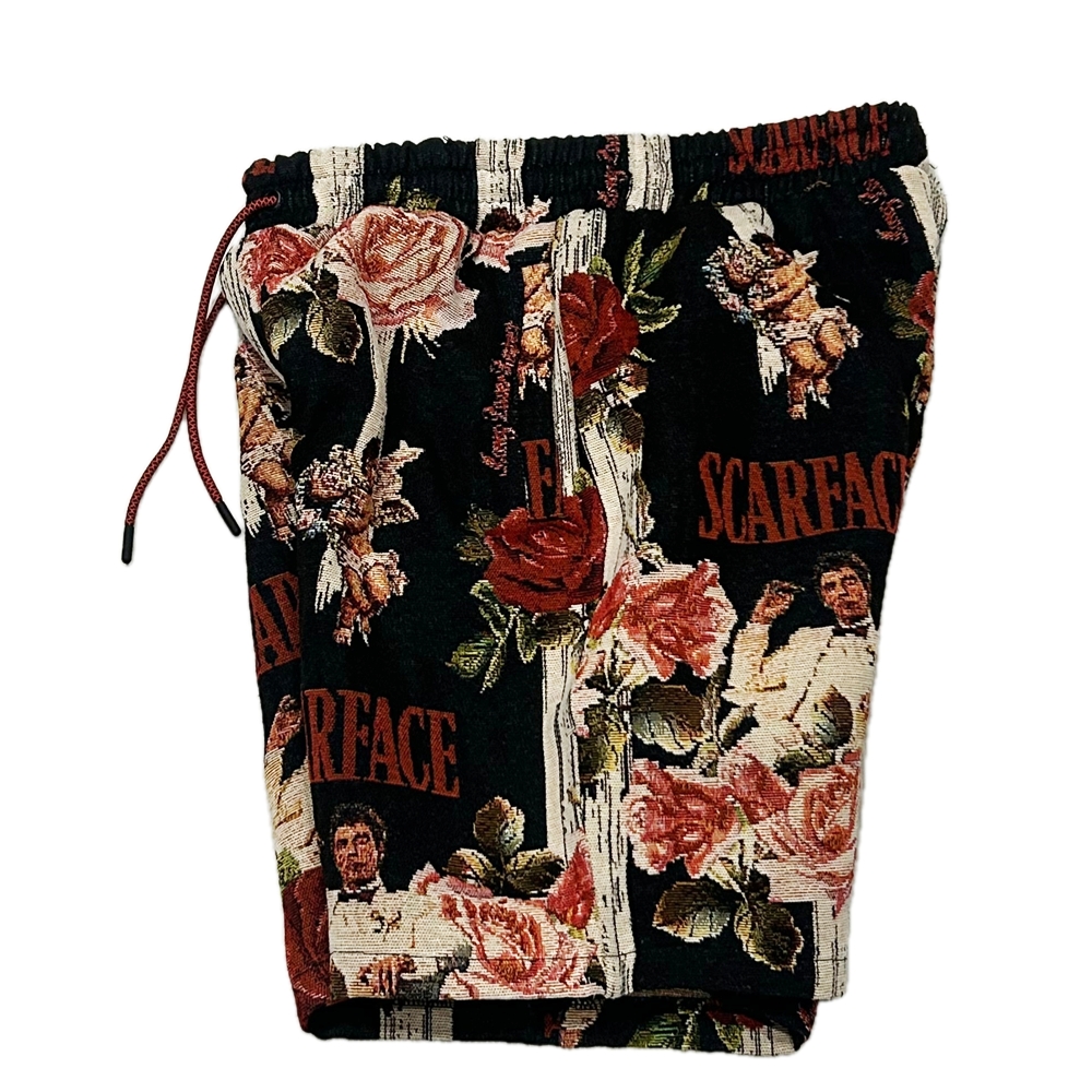 REASON / リーズン REASON×SCARFACE TONY MONTANA SHORTS S-3