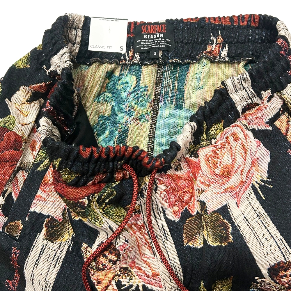 REASON / リーズン REASON×SCARFACE TONY MONTANA SHORTS S-4