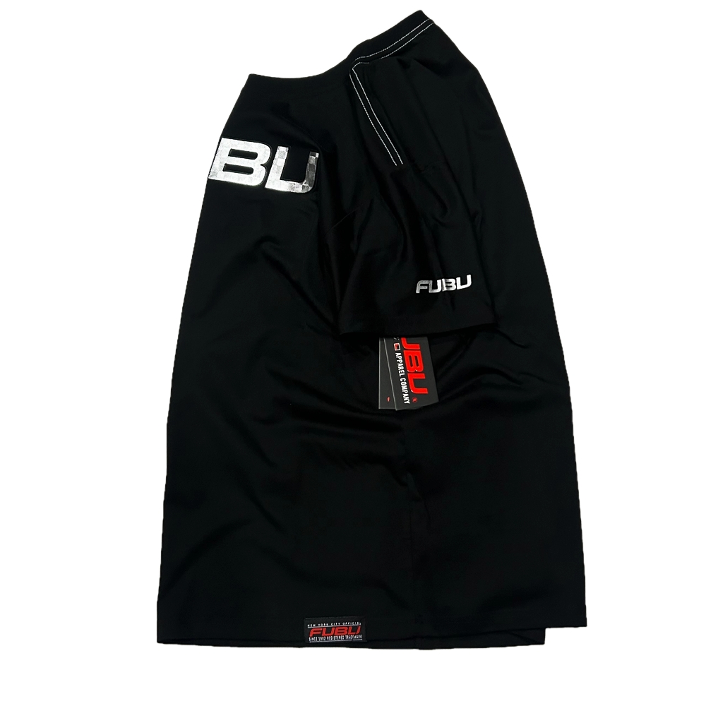 FUBU / フーブ METAL CHECKER BOARD FUBU LOGO T-SHIRT BLACK L,XL-3