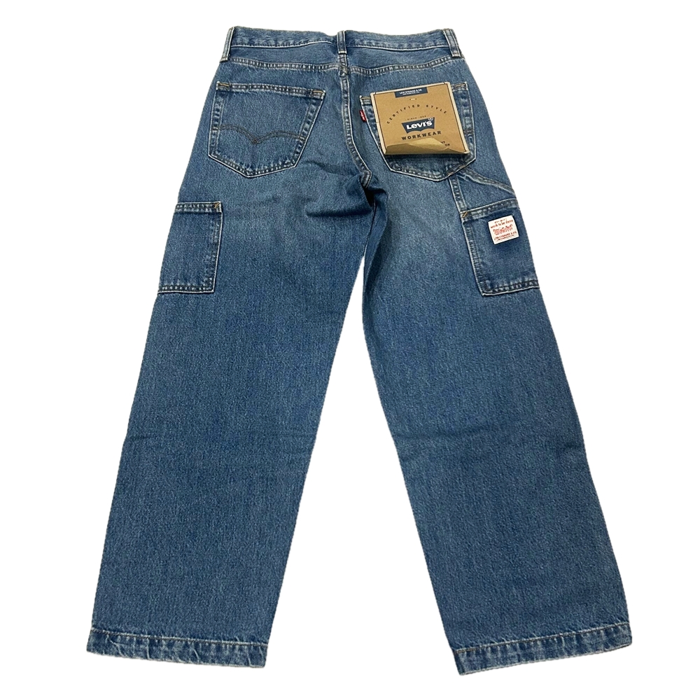 LEVI’S / リーバイス 568 LOOSE STRAIGHT DOUBLE KNEE CARPENTER DENIM PANTS-2