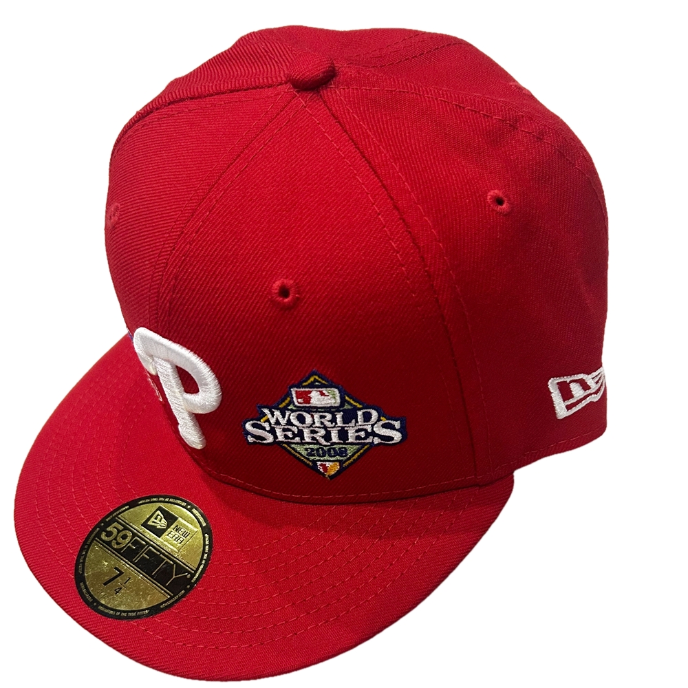 NEW ERA / ニューエラ 59FIFTY MLB PHILADELPHIA PHILLIES WORLD SERIES RED-2