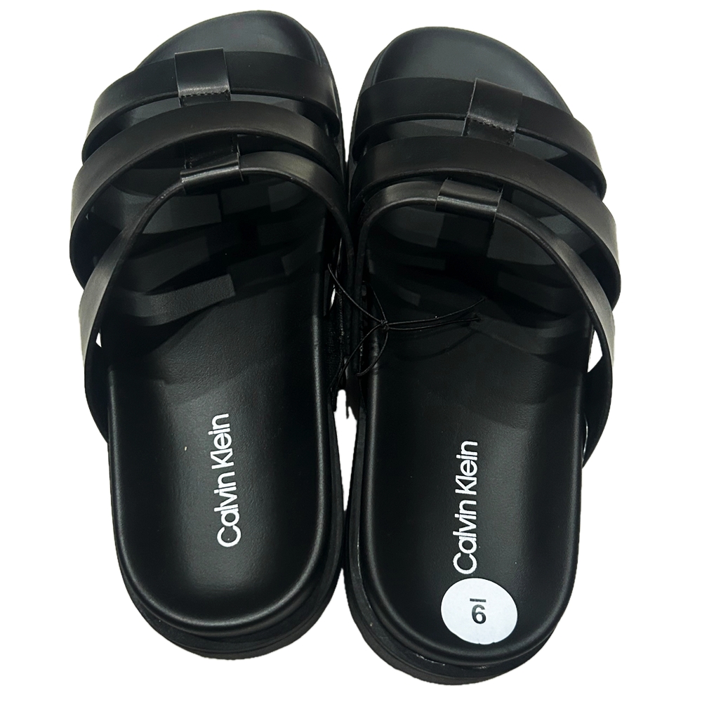 CALVIN KLEIN / カルバンクライン STRAP SANDALS TEMPES BLACK-4