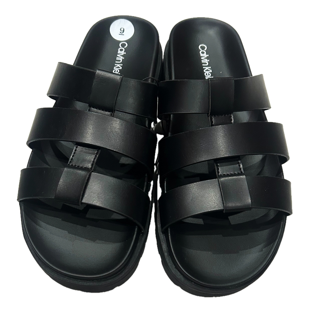 CALVIN KLEIN / カルバンクライン STRAP SANDALS TEMPES BLACK