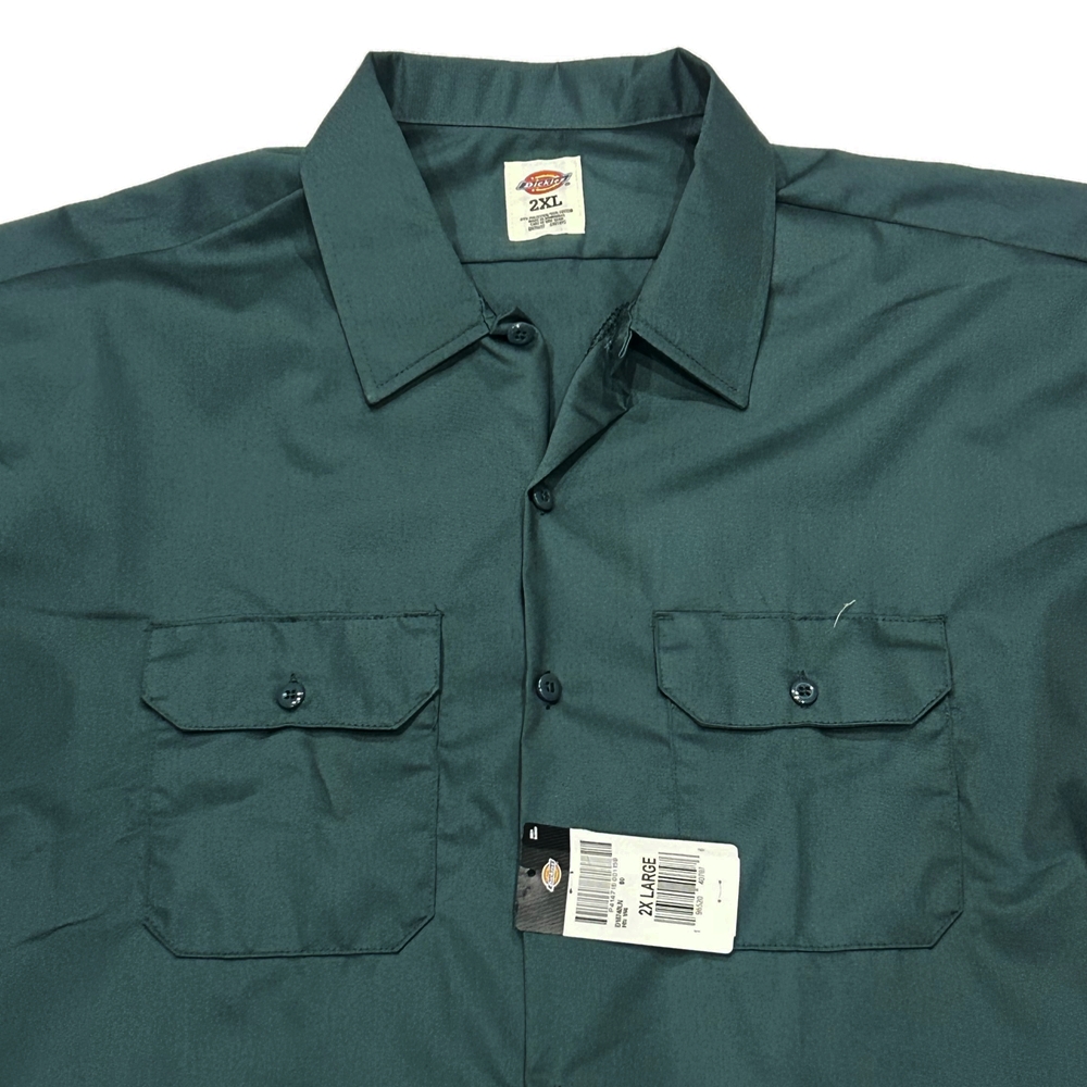 DICKIES / ディッキーズ WORK SHORT SLEEVE SHIRT 1574 LINCOLN GREEN XXL-4