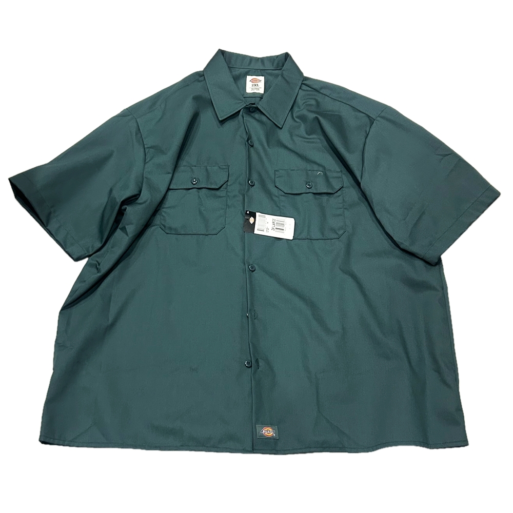 DICKIES / ディッキーズ WORK SHORT SLEEVE SHIRT 1574 LINCOLN GREEN XXL
