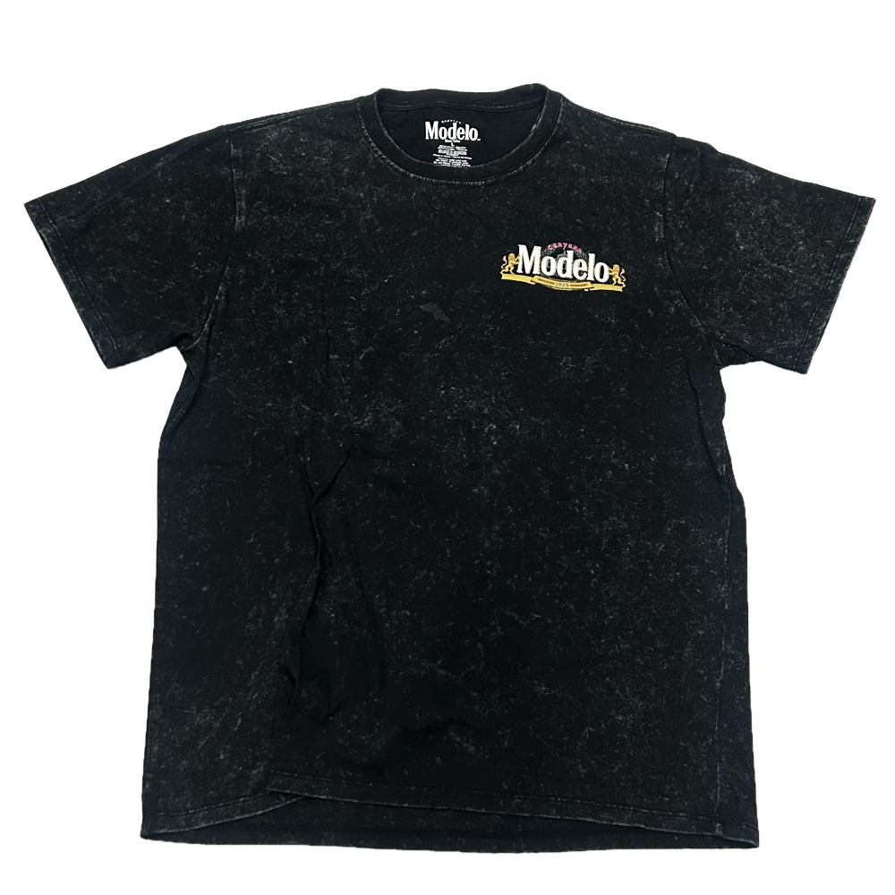 MODELO / モデロ CERVECERIA MODELO TIE DYE DYEING T-SHIRT BLACK L,XL-2
