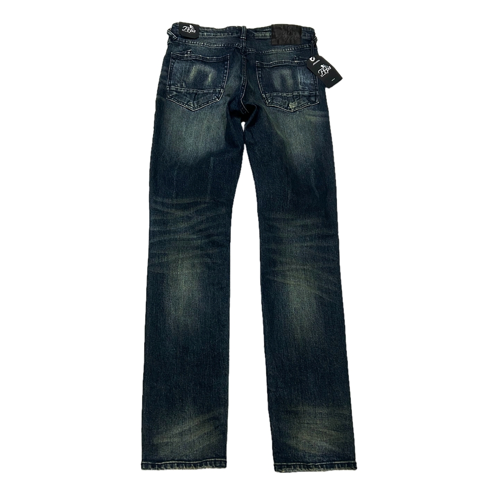 PRPS GOODS&CO. / ピーアールピーエス グッズ&コー LE SABRE STRETCH SLIM TAPERED FIT DENIM PANTS-2