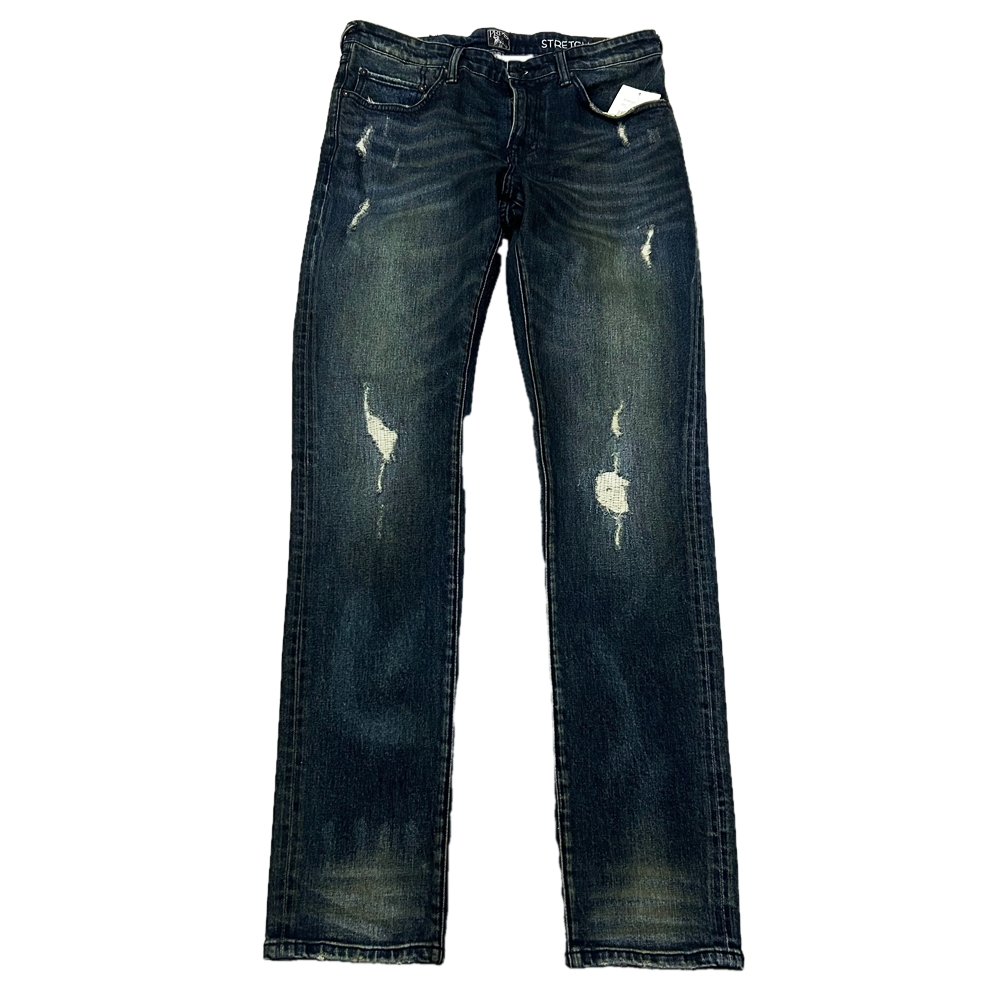 PRPS GOODS&CO. / ピーアールピーエス グッズ＆コー LE SABRE STRETCH SLIM TAPERED FIT DENIM PANTS