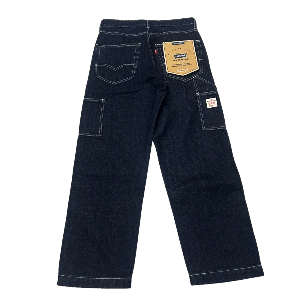 LEVI’S / リーバイス 568 LOOSE STRAIGHT DOUBLE KNEE CARPENTER DENIM PANTS INDIGO-2