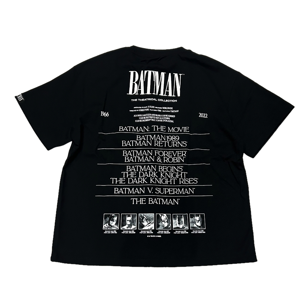BAT MAN / BAT MAN 85th LONG LIVE THE BAT T-SHIRT BLACK L-2
