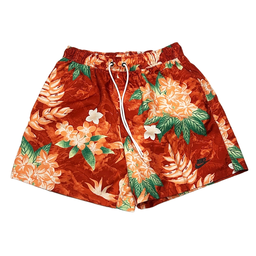 NIKE / ナイキ SWIM STANDARD FIT ABOVE KNEE LENGTH FLORAL SHORTS M