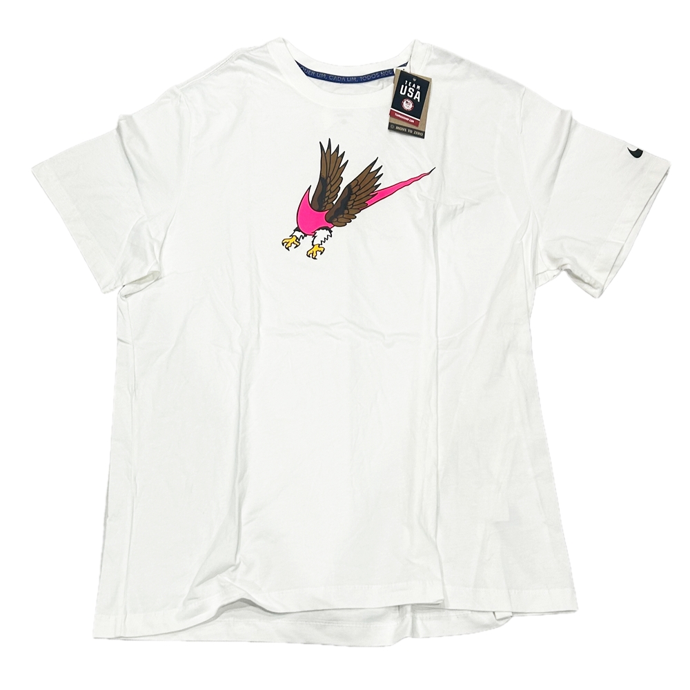 NIKE / ナイキ NIKE TEAM USA EAGLE CLUB T-SHIRT WHITE XXL