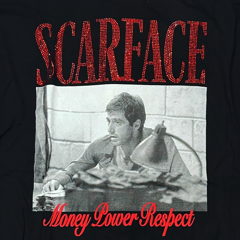 REASON / リーズン REASON×SCARFACE SCARFACE LOGO T-SHIRT BLACK L,XL-3