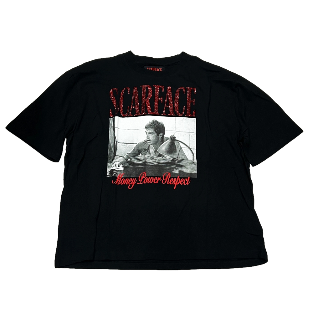 REASON / リーズン REASON×SCARFACE SCARFACE LOGO T-SHIRT BLACK L,XL