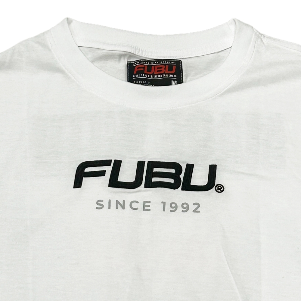 FUBU / フーブ MADE WITH SOUL ORIGINAL FUBU T-SHIRT WHITE M~XL-5