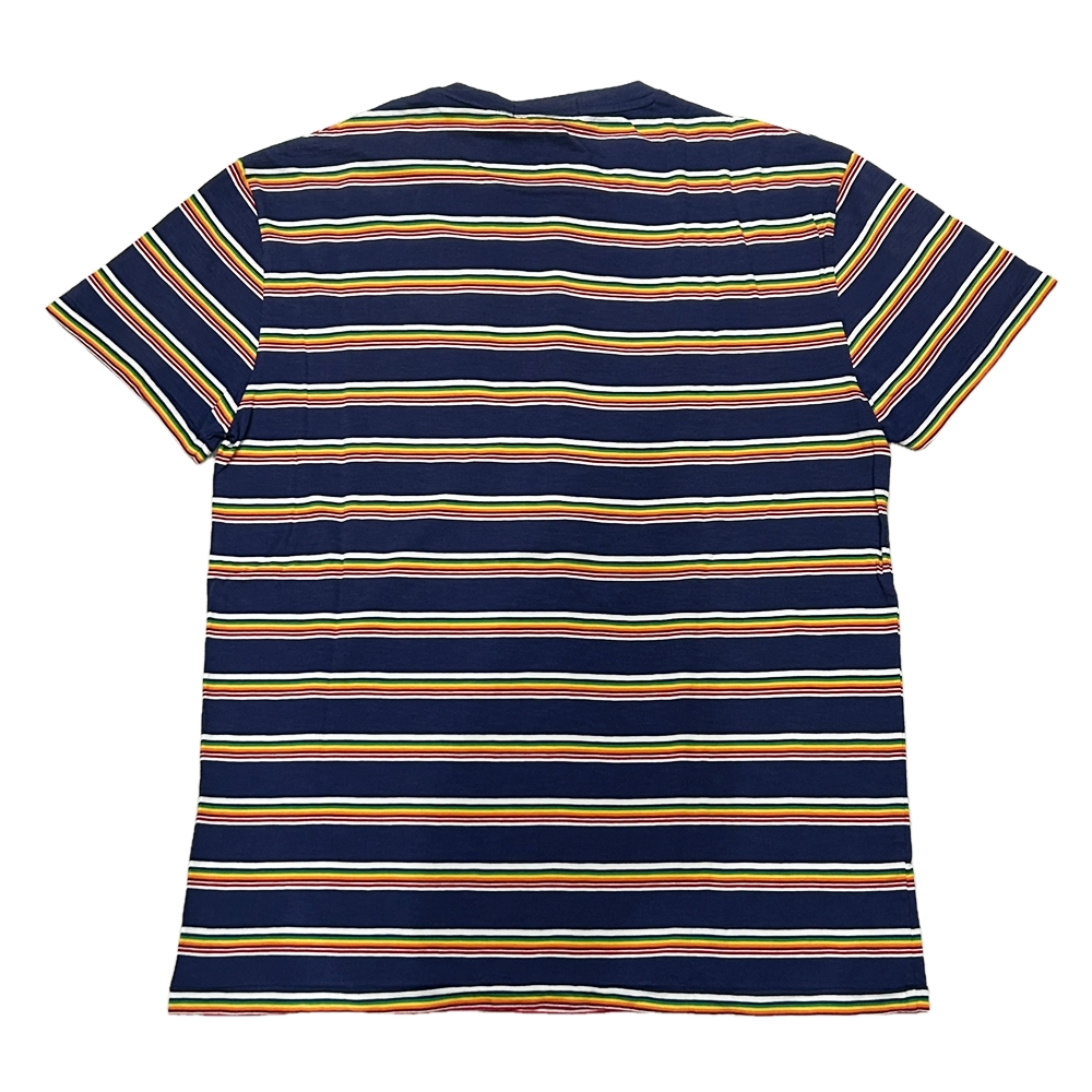 POLO RALPH LAUREN / ポロラルローレン CLASSIC FIT MULTI COLOR BORDER POCKET T-SHIRT S-2