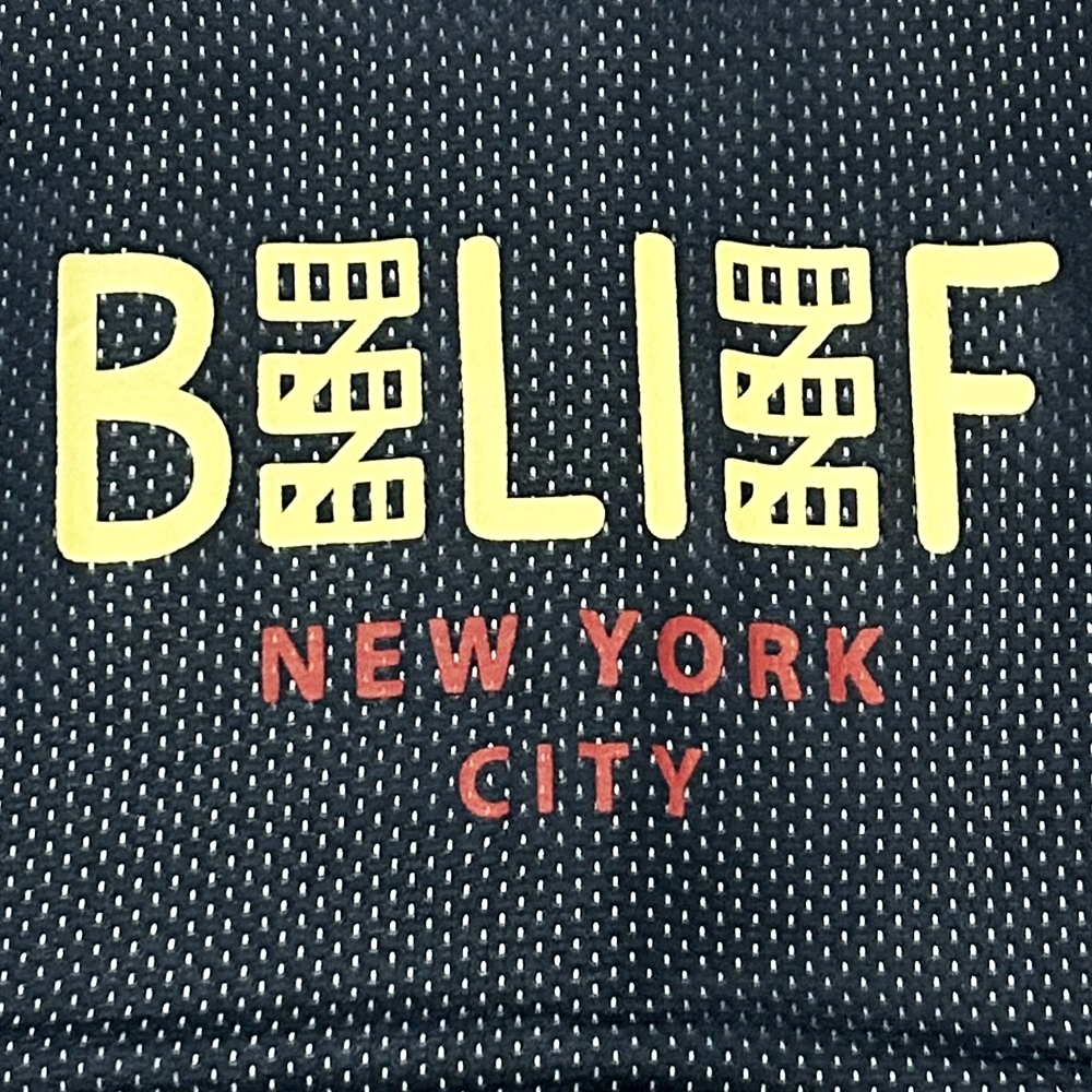 BELIEF NYC / ビリーフ BELIEF NEW YORK LOGO MESH TANK TOP NAVY S-3