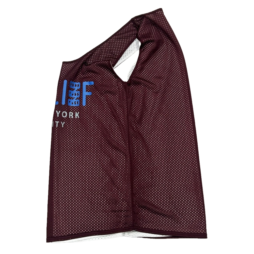 BELIEF NYC / ビリーフ BELIEF NEW YORK LOGO MESH TANK TOP BURGUNDY S-4