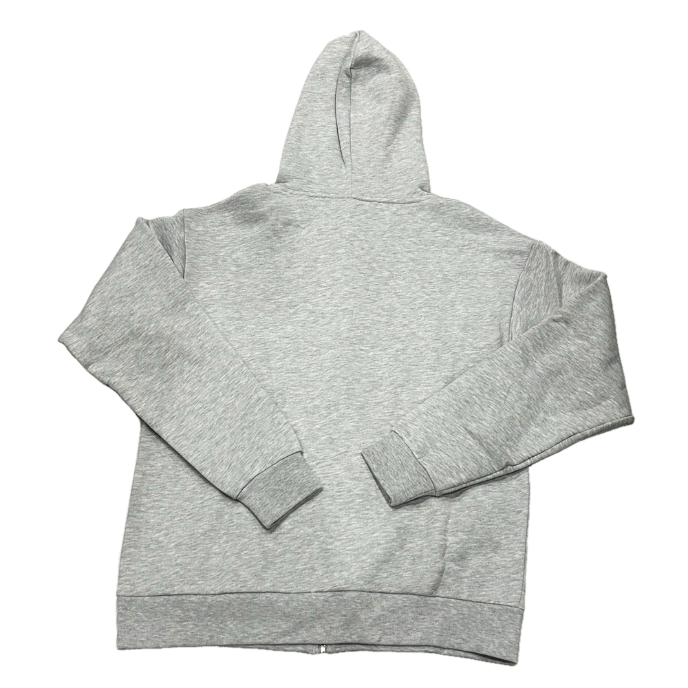 BROOKLYN INDUSTRIES / ブルックリンインダストリーズ BKLYN LOGO FULL ZIP SWEAT HOODIE GRAY M,L-2