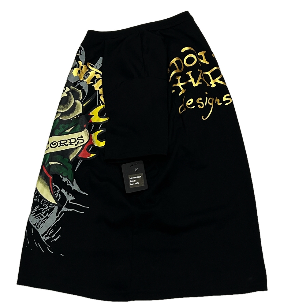 ED HARDY / エドハーディー THE CORPS T-SHIRT BLACK M-4