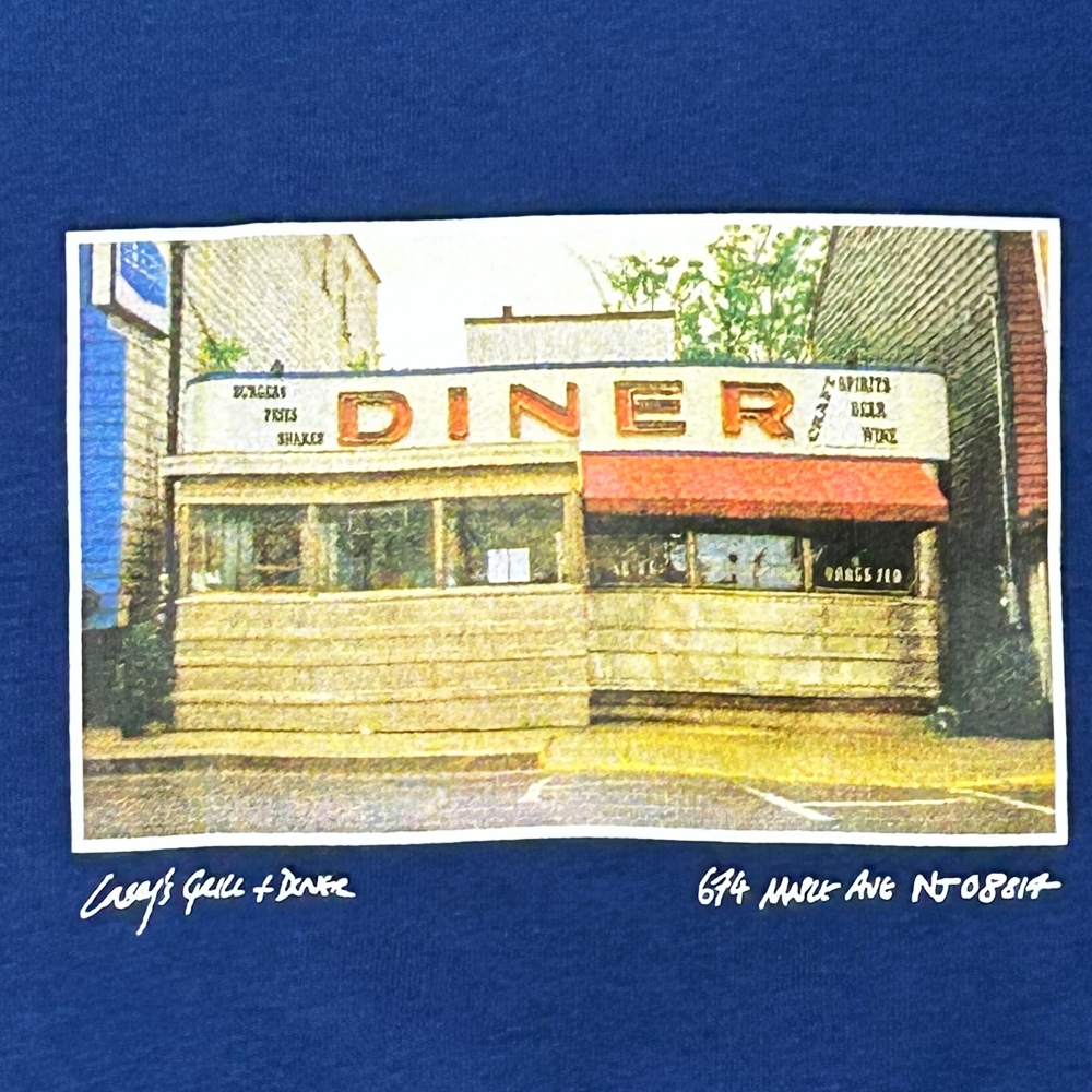 ONLY & SONS / オンリー&ソンズ DINER PHOTO CREW NECK SWEAT NAVY L-3