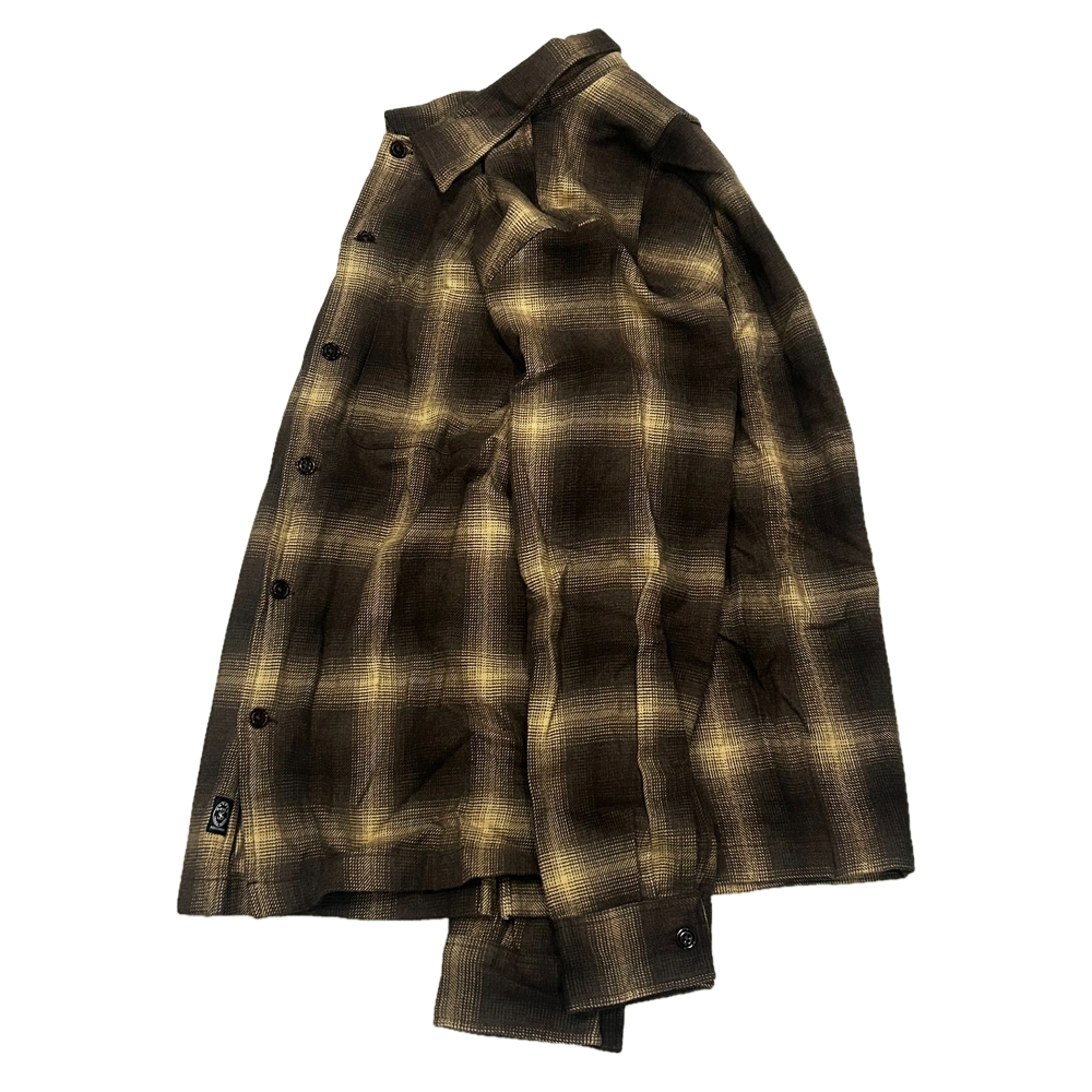 TODD SNYDER / トッド・スナイダー BLOCK CHECK BUTTON DOWN LONG SLEEVE SHIRT M-3
